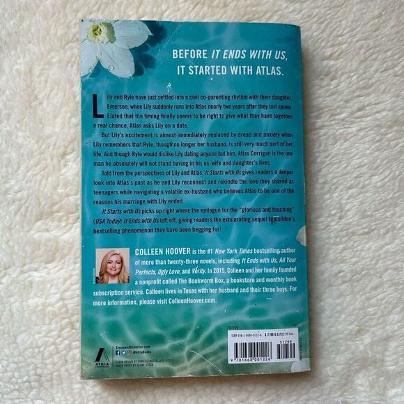 It Starts With Us book by Colleen Hoover - Picture 2 of 3